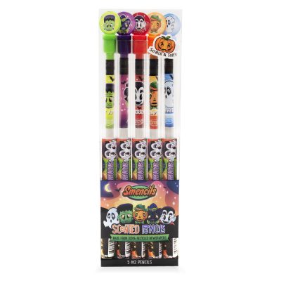 Halloween Smencils (ceruzky s vôňou)  5ks balenie